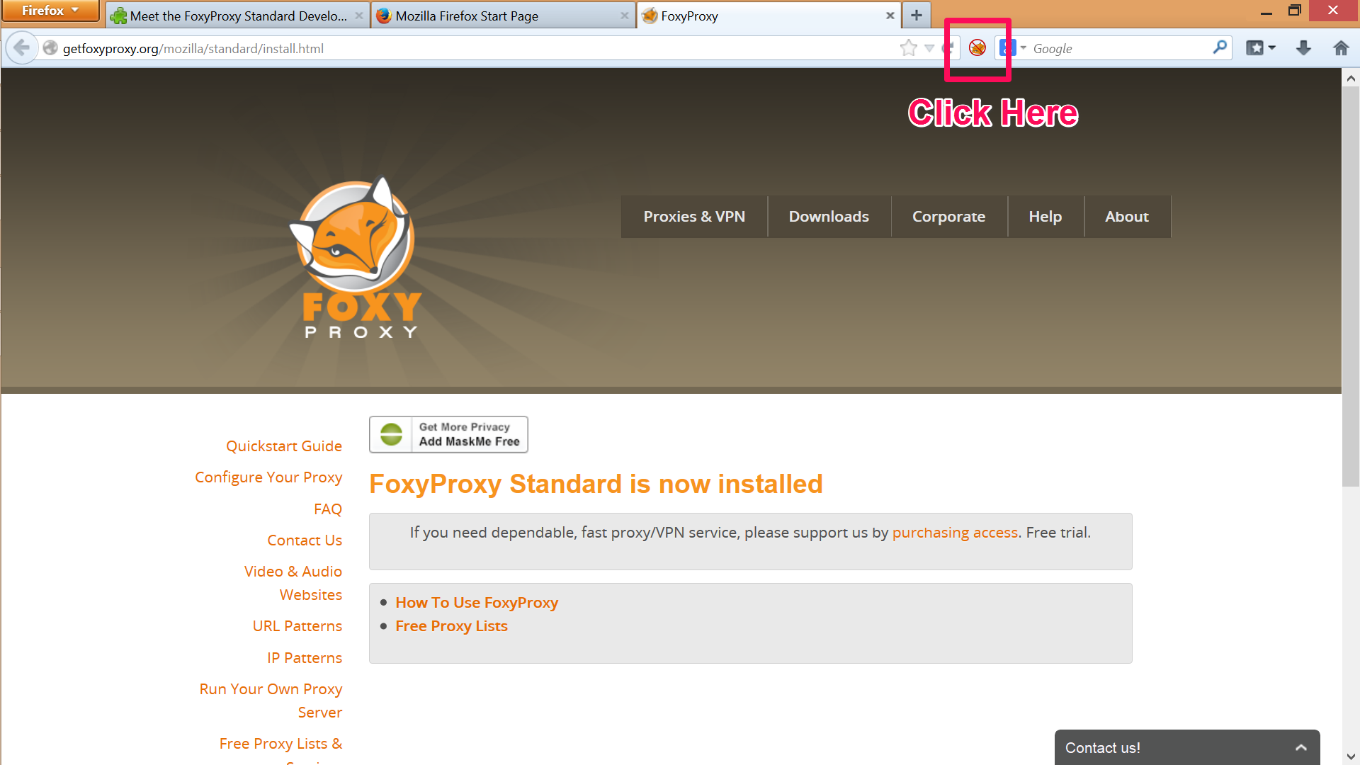 foxyproxy plugin