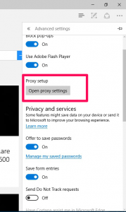 How to Use Your Proxy Services with Microsoft Edge