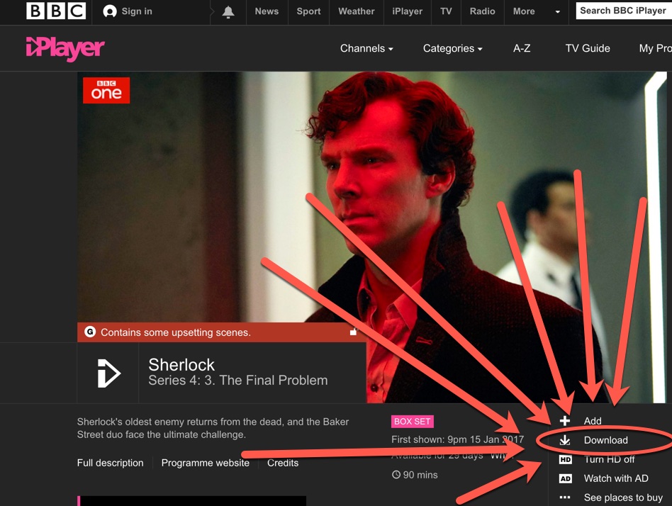 bbc iplayer downloads